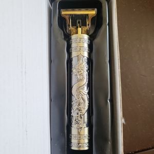 Hair Trimmer Rechargeable Pro T-blade w Clips & Charger NIB